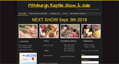 Desktop Screenshot of pghreptileshow.com